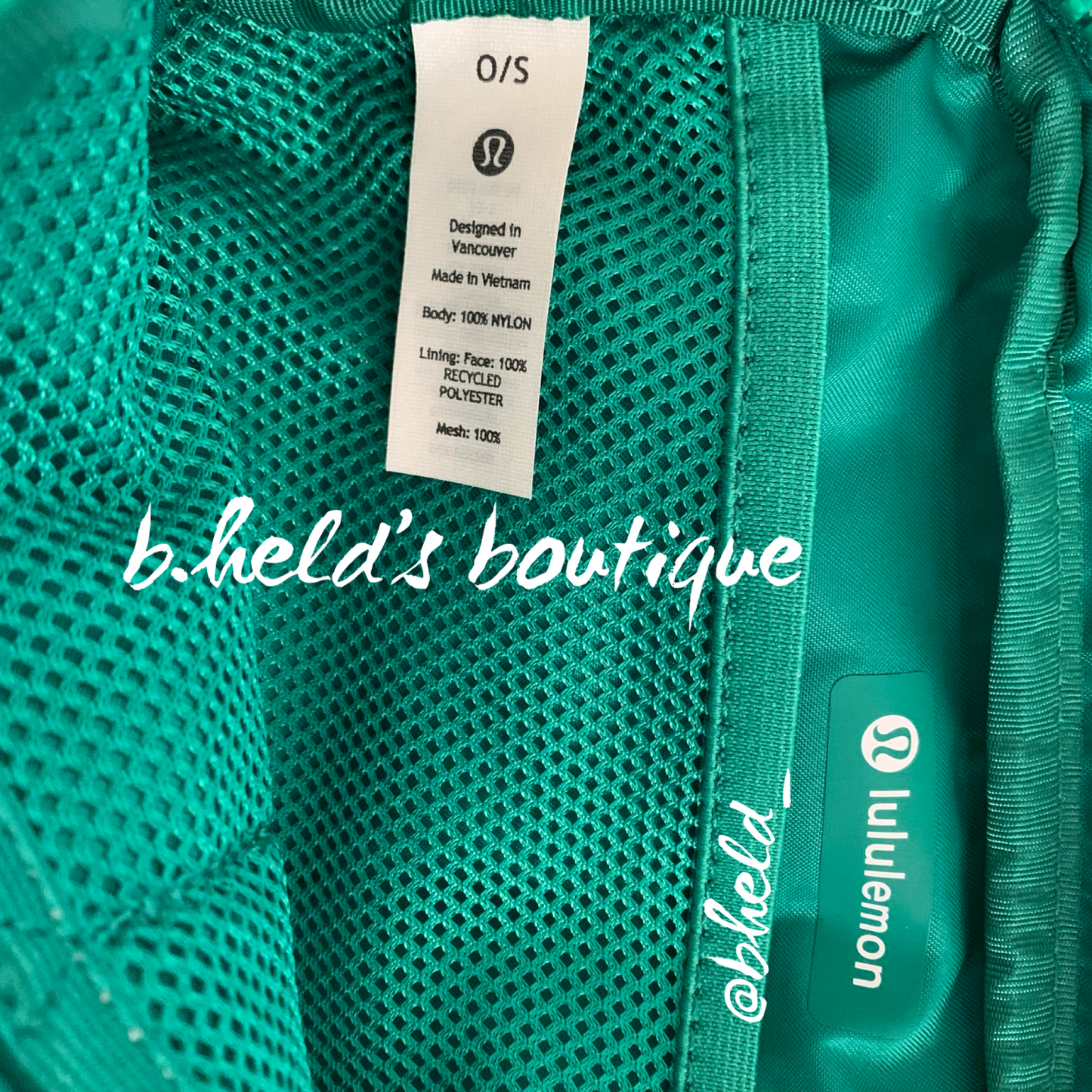 lululemon Everywhere Belt Bag (1 L) in Emerald Ice, One Size