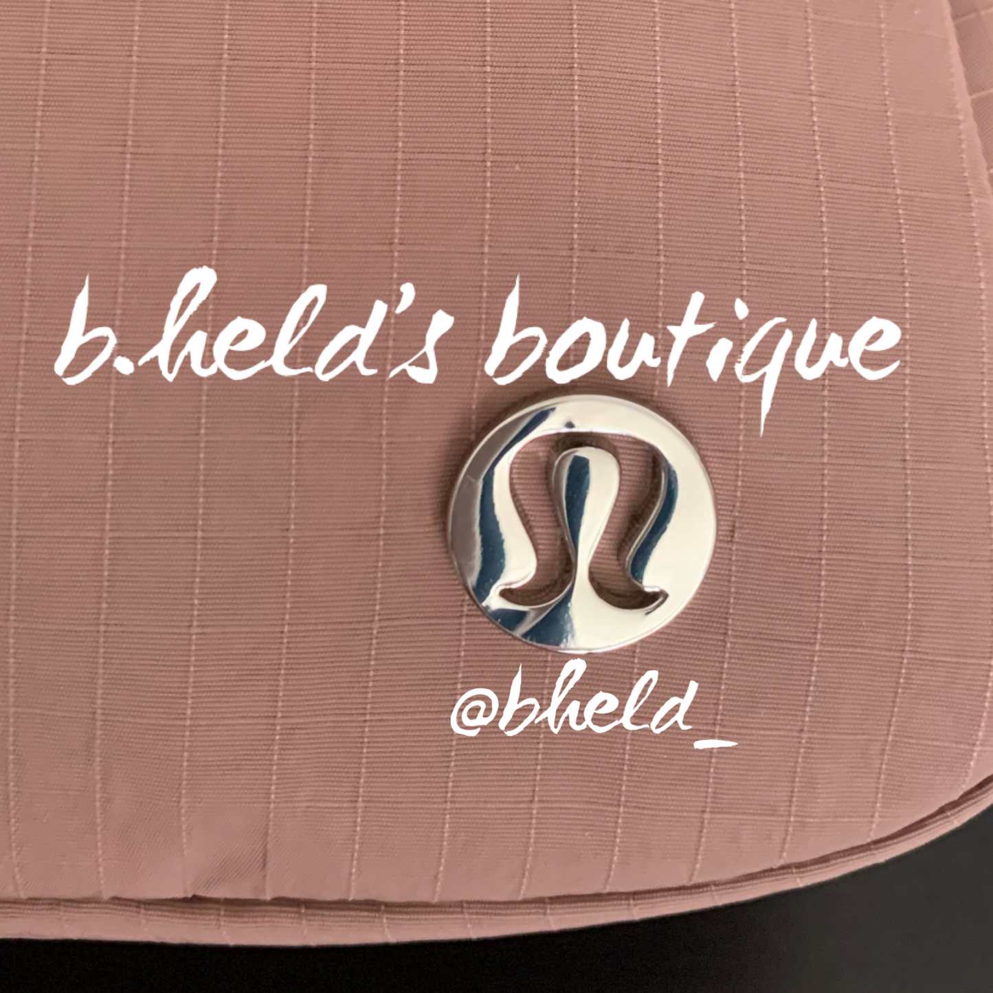 lululemon Everywhere Belt Bag (1 L) in Twilight Rose, One Size