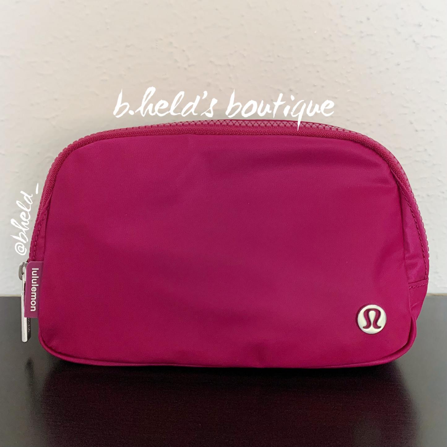 lululemon Everywhere Belt Bag (1 L) in Wild Berry, One Size