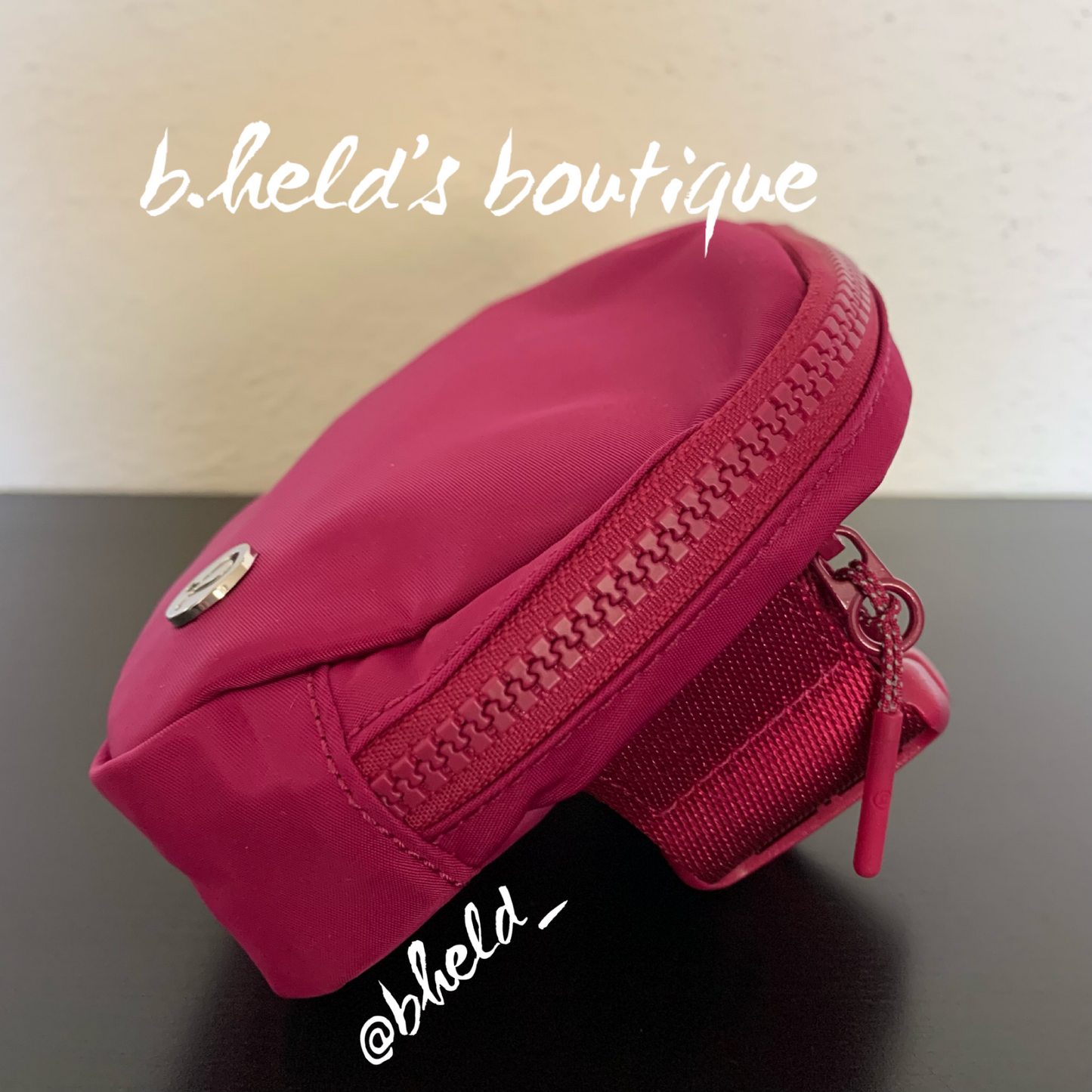 lululemon Everywhere Belt Bag (1 L) in Wild Berry, One Size