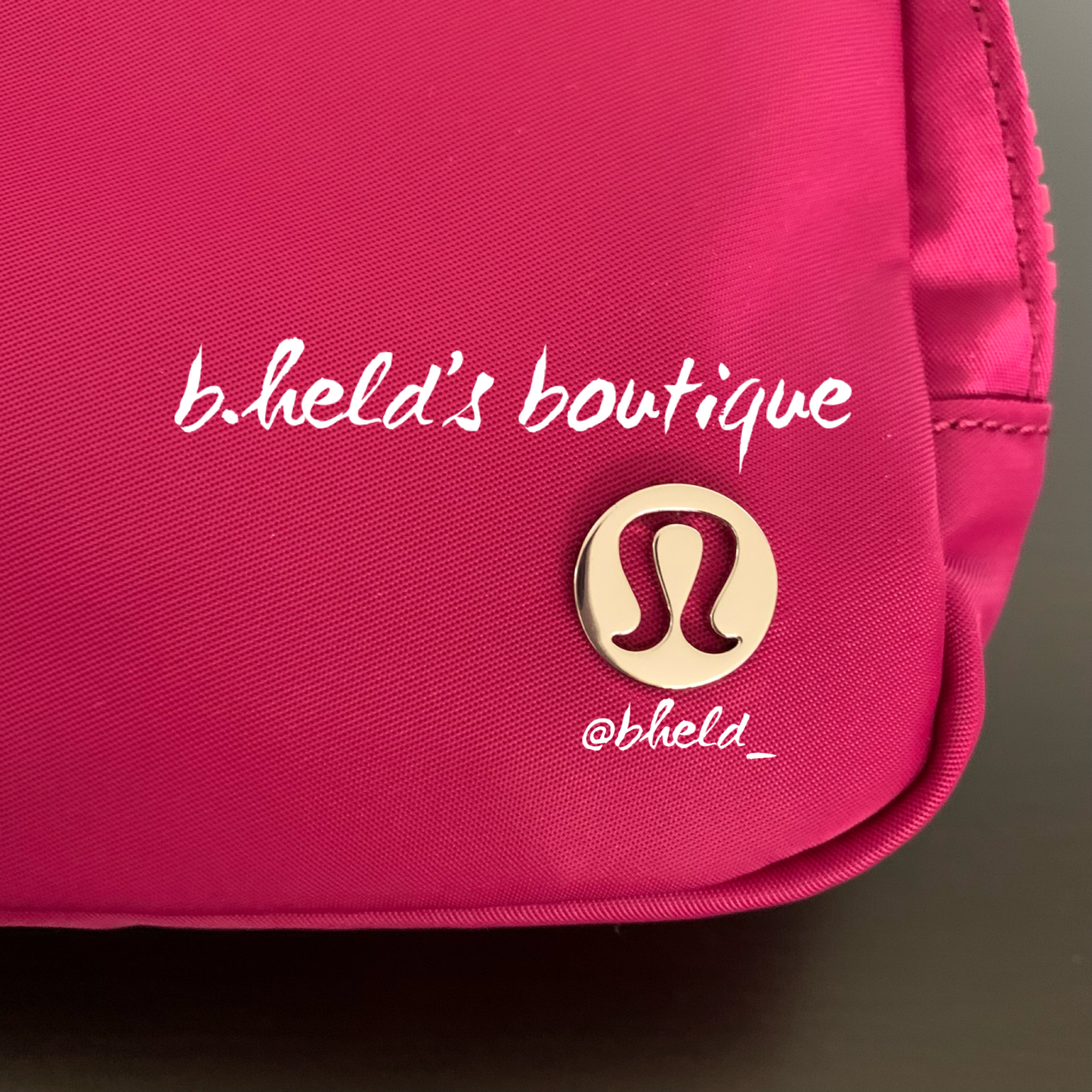 lululemon Everywhere Belt Bag (1 L) in Wild Berry, One Size