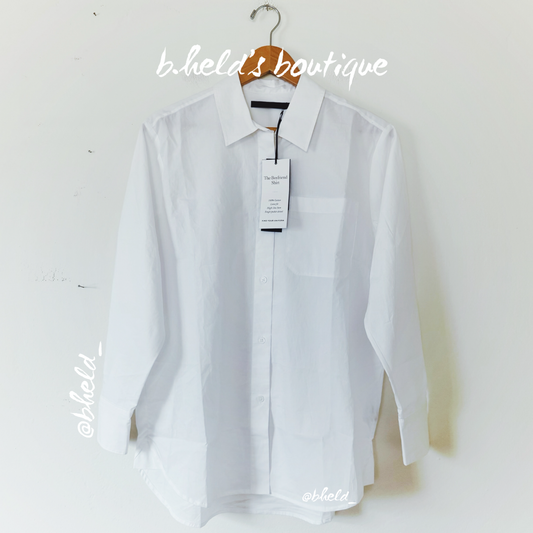 Jenni Kayne Boyfriend Shirt in White, Size XS