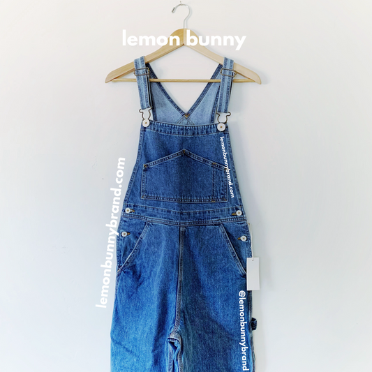 Jesse Kamm The Overalls in Cowboy Blue Japanese Denim, Size XXS