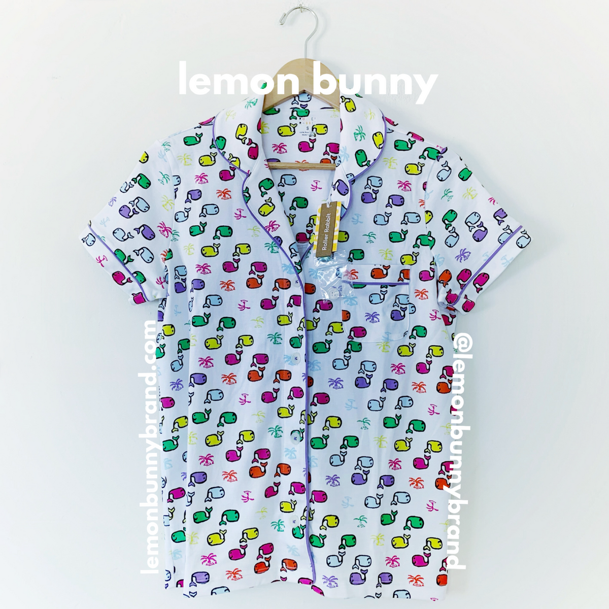 Roller Rabbit Moby Paradise Polo Pajamas in Multi, Size S (Version 2)