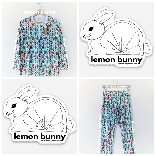 Roller Rabbit Monkey Mas Pajamas in Mint, Size S (Version 2)