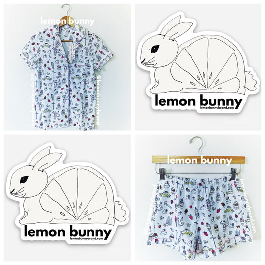 Roller Rabbit x Caffè Panna Dulce De Monkey Polo Pajamas in Pistachio, Size XS