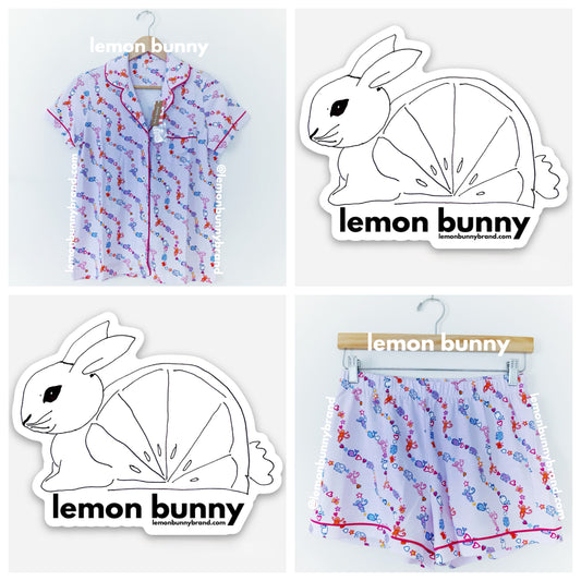Roller Rabbit Icon Wave Polo Pajamas in Lavender, Size S (Version 1)