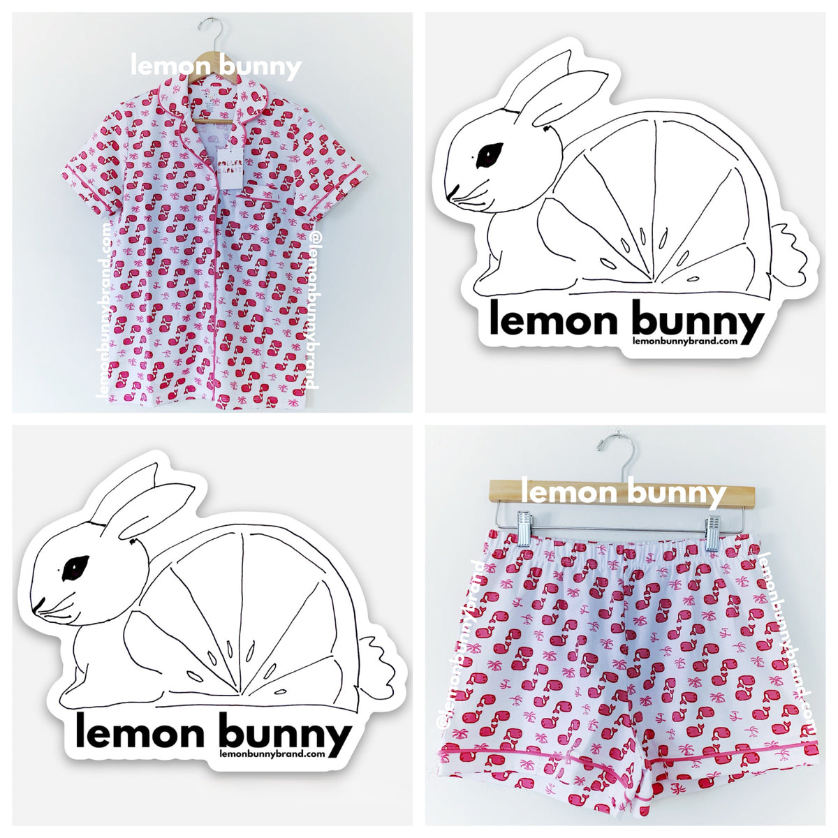 Roller Rabbit Moby Polo Pajamas in Pink, Size S (Version 1)