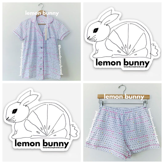 Roller Rabbit x Little Words Project Love & Letters Polo Pajamas in Pink, Size XS