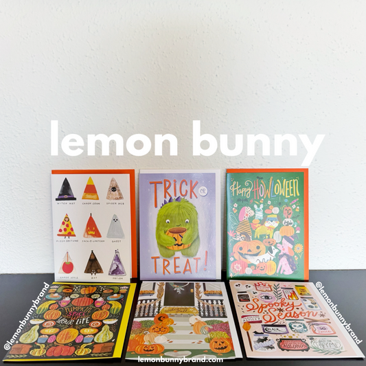Trader Joe’s Set of 6 Halloween / Fall Greeting Cards with Envelopes