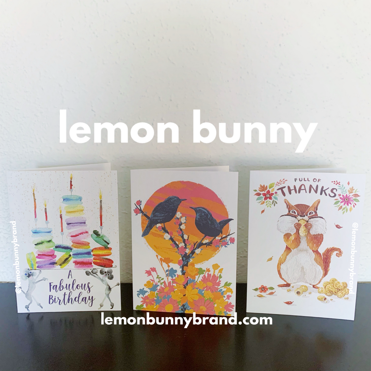 Trader Joe’s Set of 3 Birthday Greeting Cards with Envelopes (Version 2)