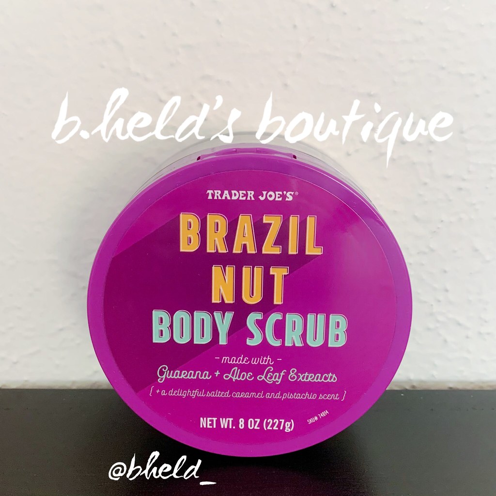 Trader Joe’s Special Bundle Trio of Brazil Nut Body Butter, Scrub, & Candle