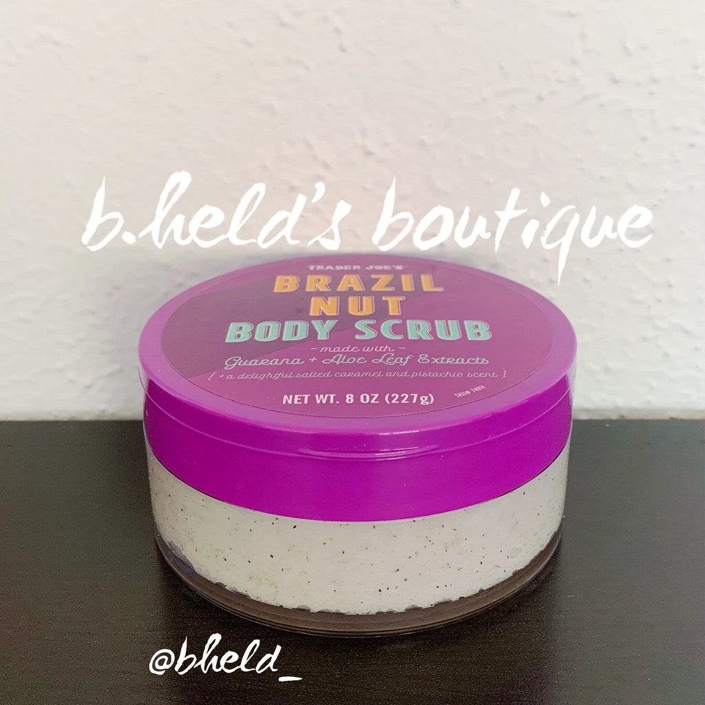 Trader Joe’s Special Bundle Trio of Brazil Nut Body Butter, Scrub, & Candle