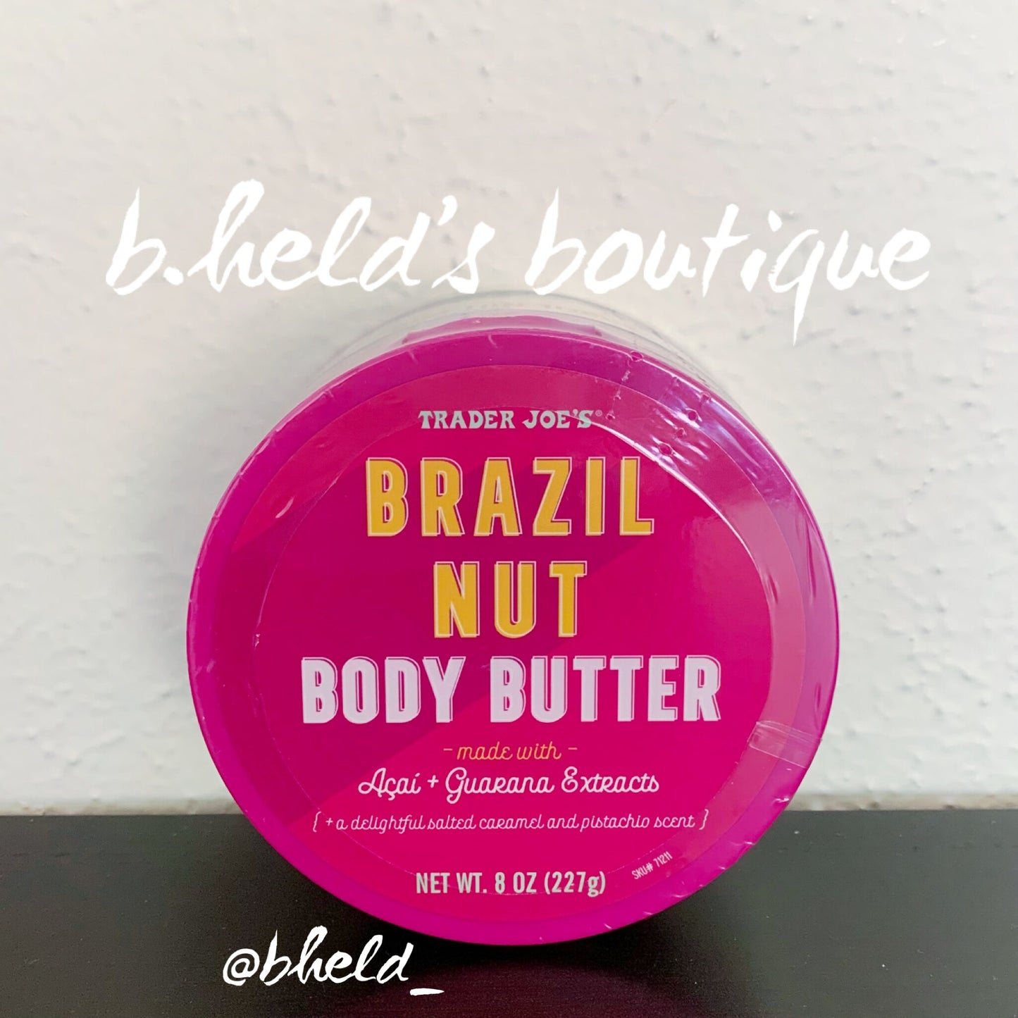 Trader Joe’s Special Bundle Trio of Brazil Nut Body Butter, Scrub, & Candle
