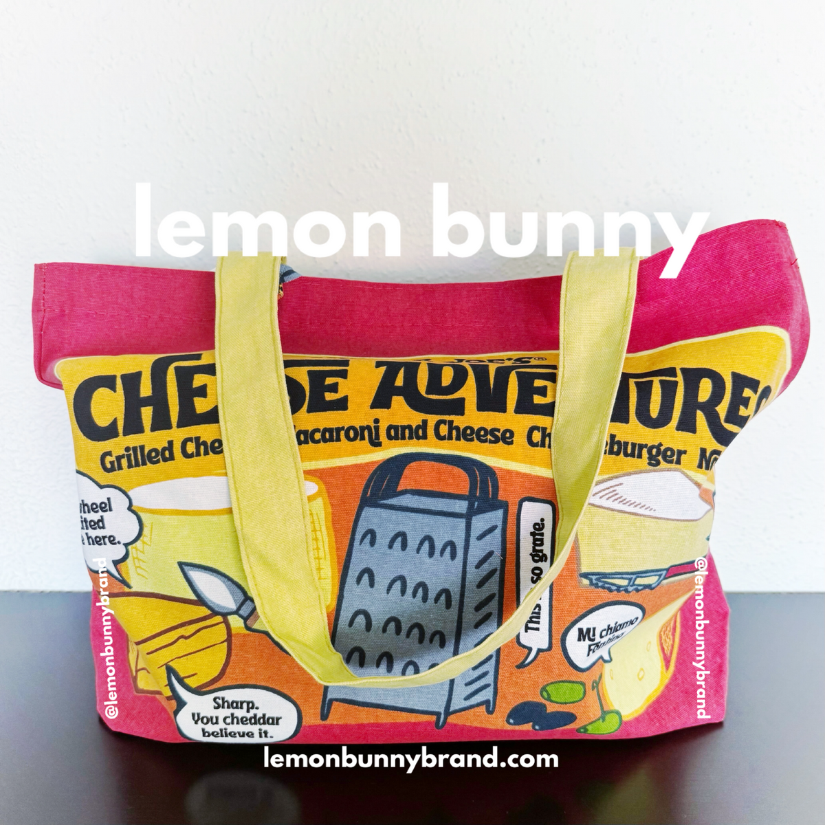 Trader Joe’s Cheese Reusable Shopping Tote Bag