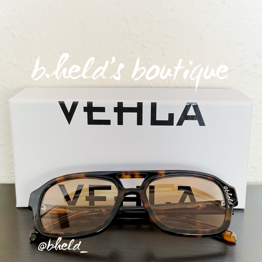 VEHLA Dixie Sunglasses in Choc Tort/Cinnamon, One Size