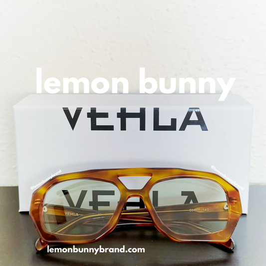 VEHLA River Sunglasses in Honey Tort/Sage, One Size