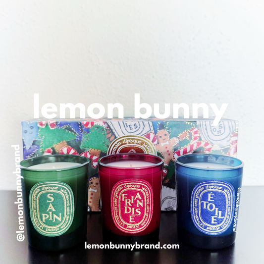 diptyque 2024 Set of 3 Small Holiday Scented Candles, One Size