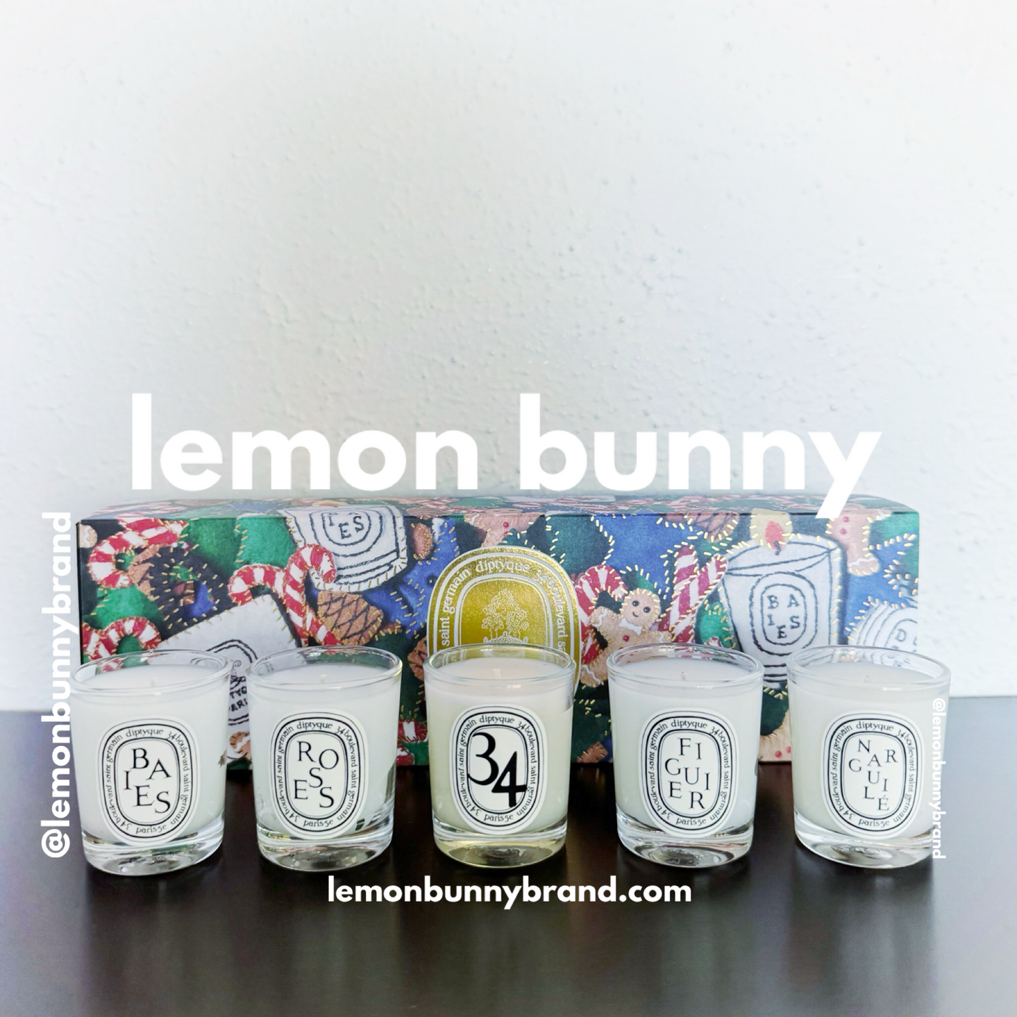 diptyque 2024 Holiday Edition Set of 5 Miniature Scented Candles, One Size
