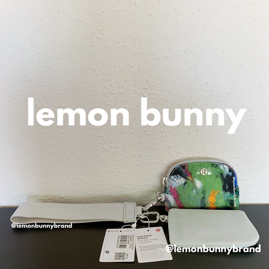 lululemon Dual Pouch Wristlet in No Limits White Multi/Vapor, One Size (Version 10)