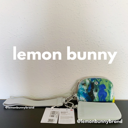 lululemon Dual Pouch Wristlet in No Limits White Multi/Vapor, One Size (Version 11)