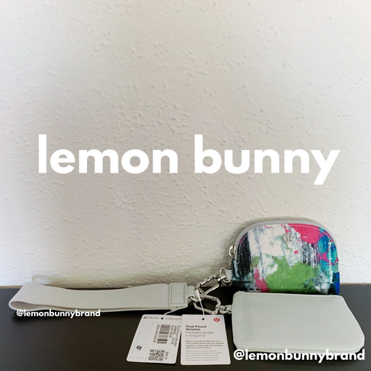 lululemon Dual Pouch Wristlet in No Limits White Multi/Vapor, One Size (Version 15)