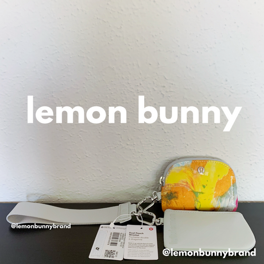 lululemon Dual Pouch Wristlet in No Limits White Multi/Vapor, One Size (Version 09)