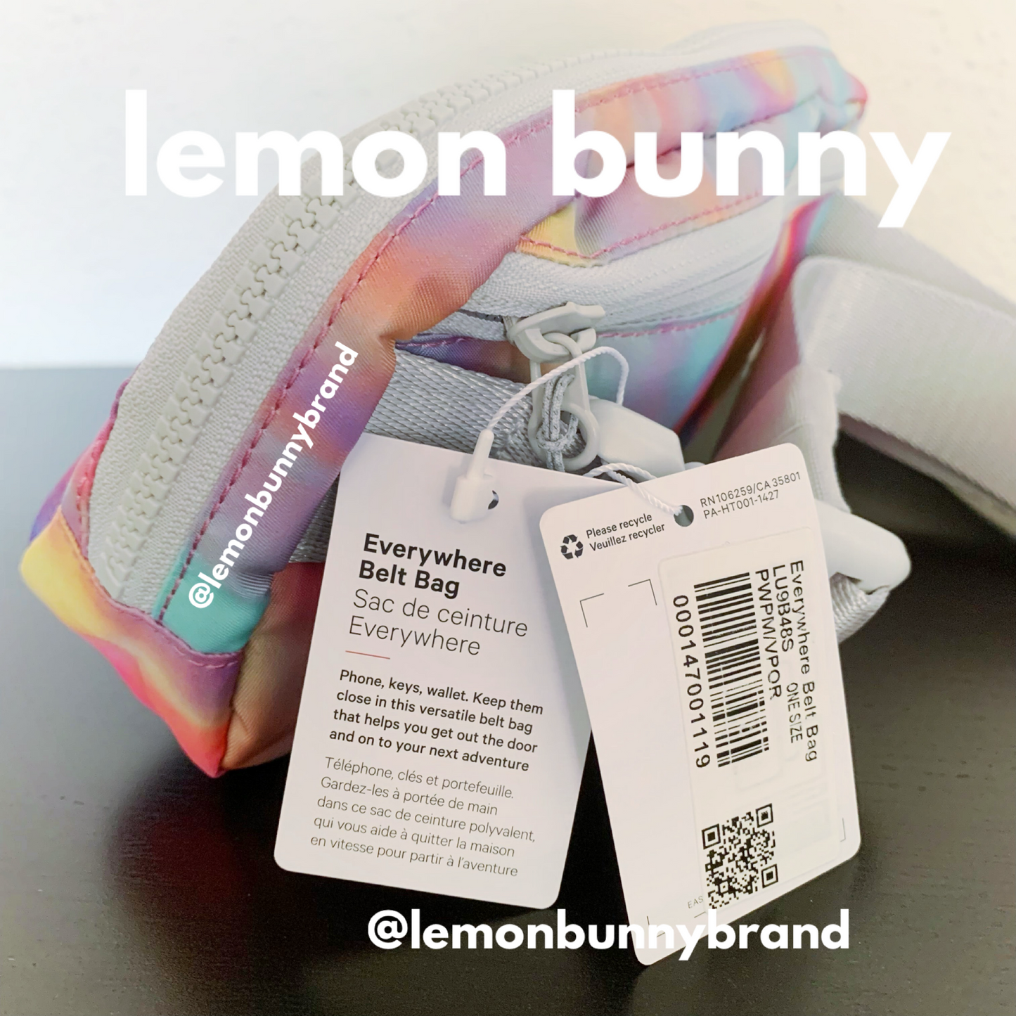 *lemon bunny Curated Bundle: 8 lululemon Everywhere Belt Bags in Ombré Pastels