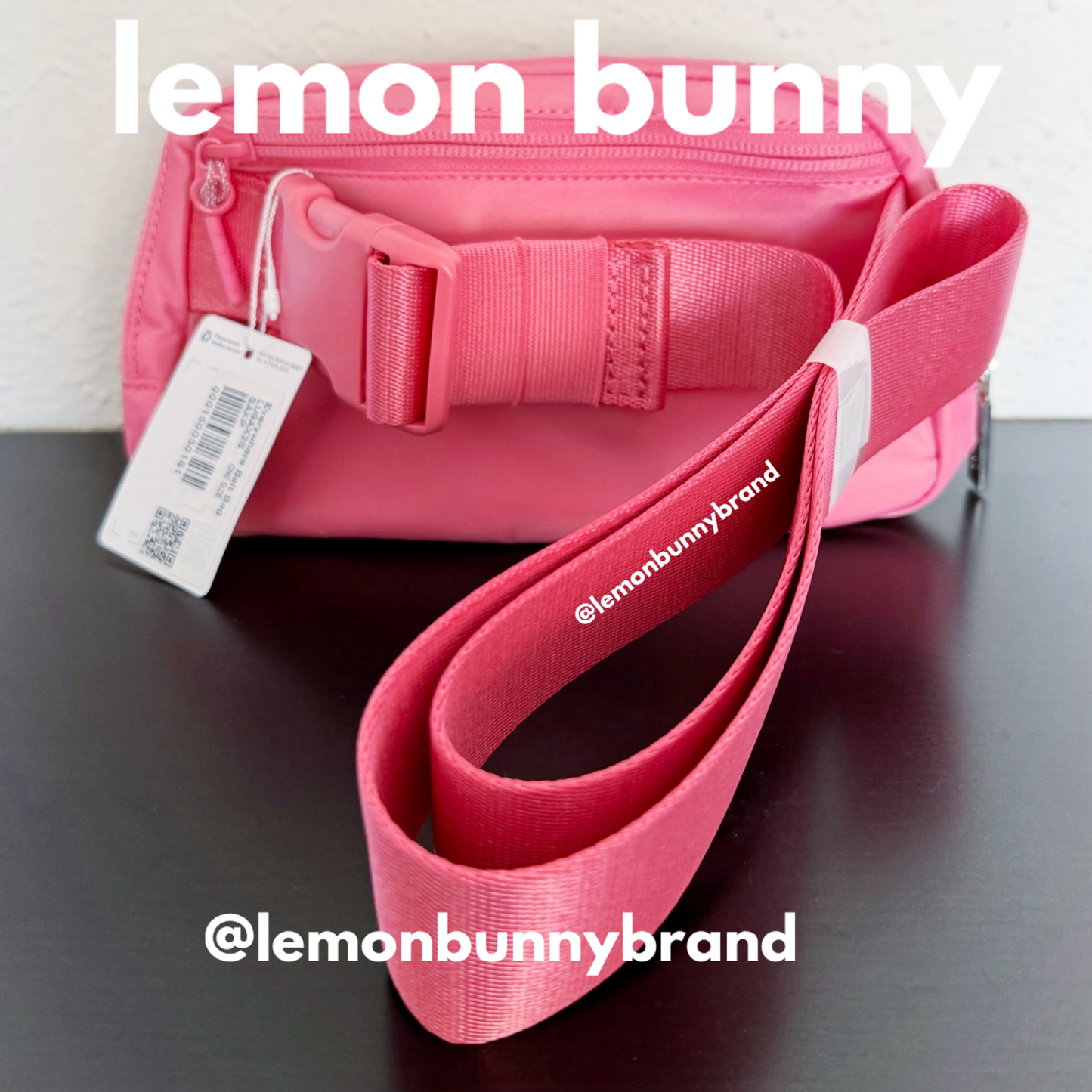 lululemon Everywhere Belt Bag (1 L) in Sakura Pink, One Size