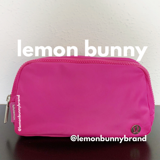 lululemon Everywhere Belt Bag (1 L) in Sonic Pink, One Size