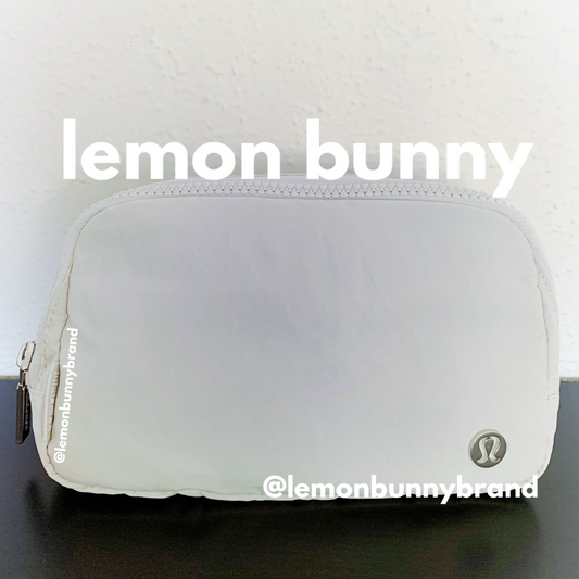 lululemon Everywhere Belt Bag (1 L) in White Opal, One Size