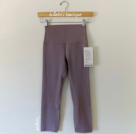 lululemon Align High-Rise Crop 21" *Cool in Violet Verbena, Size 4 (Single-Lined)