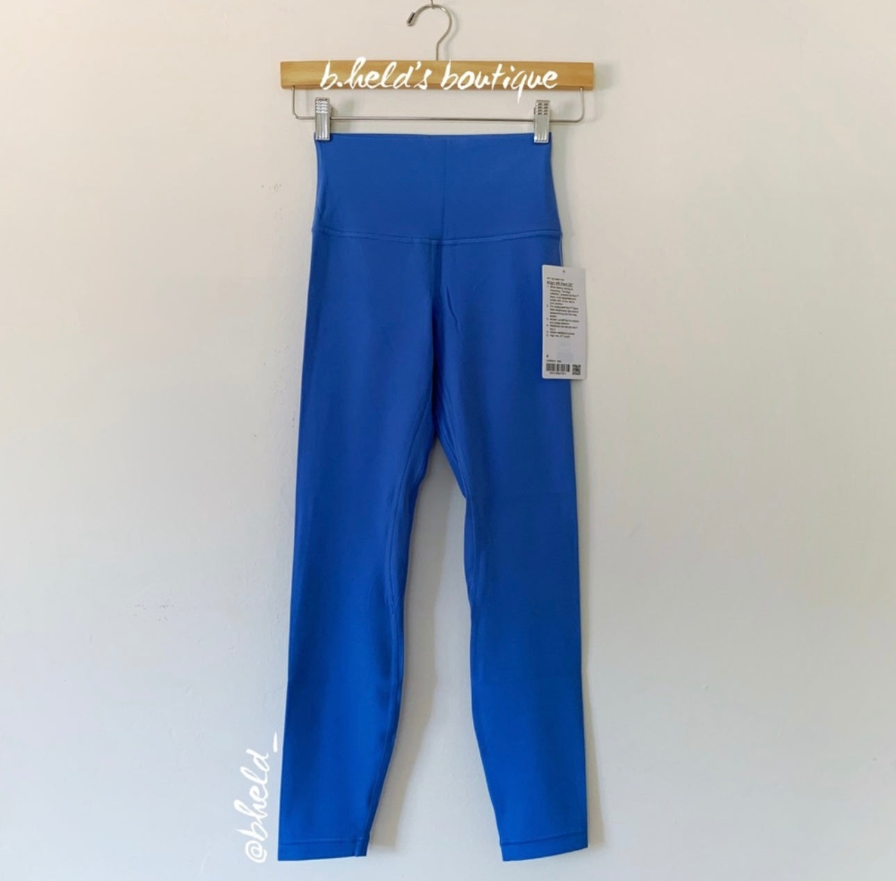 lululemon Align High-Rise Pant 25" in Blue Nile, Size 4 (Single-Lined) (Version 1)