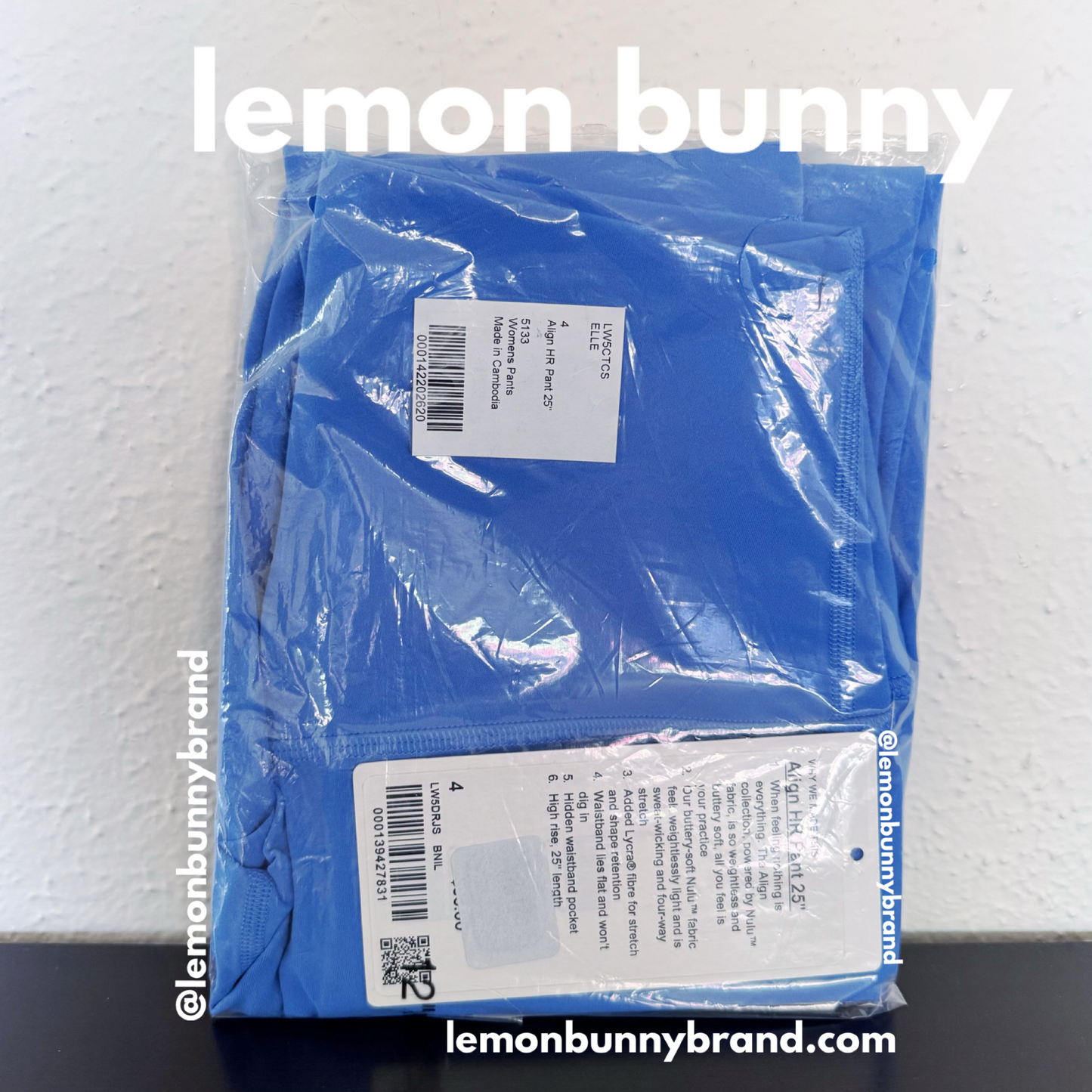 lululemon Align High-Rise Pant 25" in Blue Nile, Size 4 (Single-Lined) (Version 2)