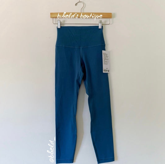 lululemon Align High-Rise Pant 25" in Capture Blue, Size 4 (Single-Lined)
