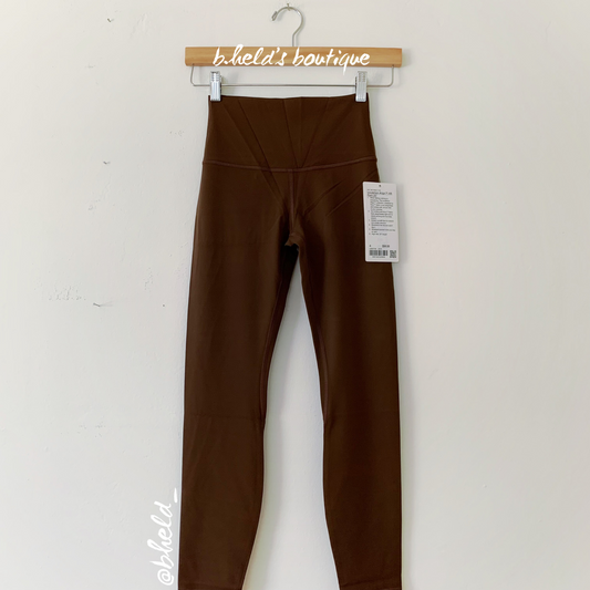 lululemon Align High-Rise Pant 25" in Java, Size 4 (Single-Lined)