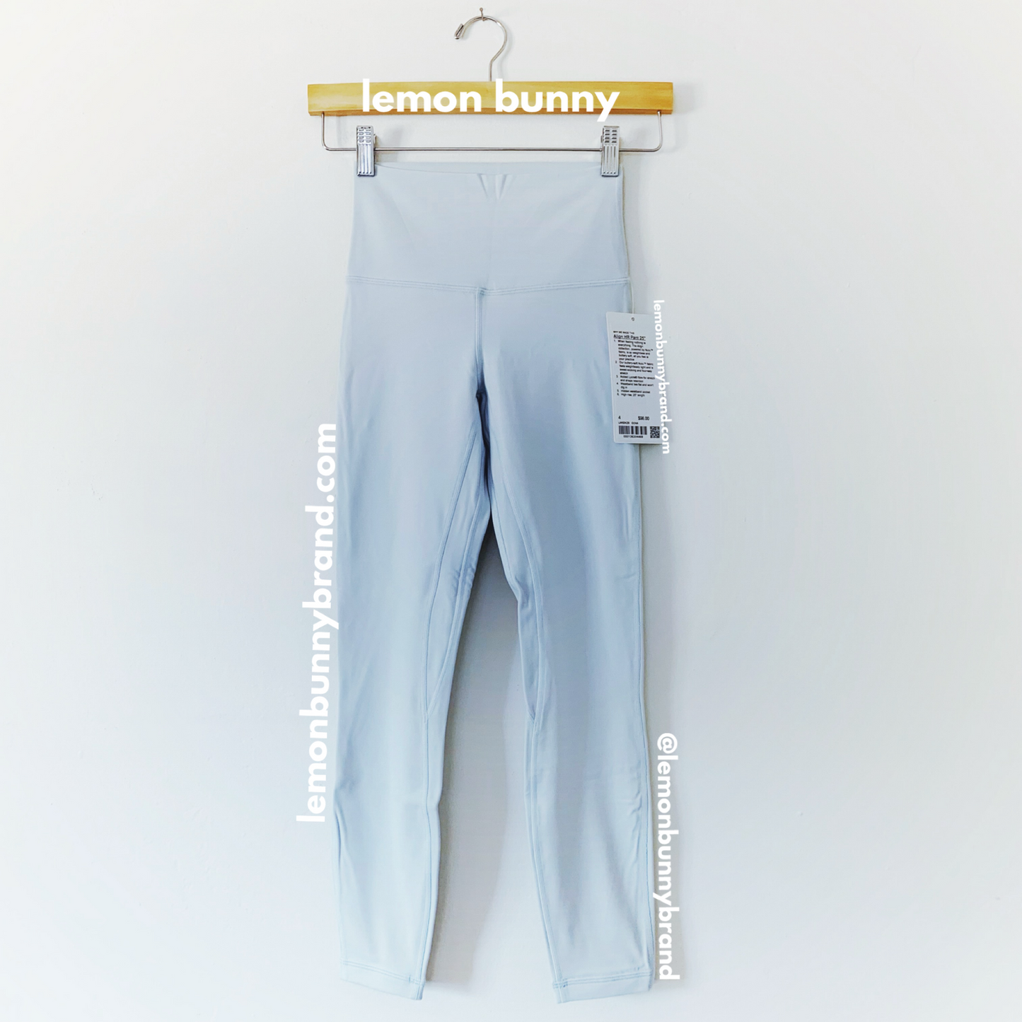 lululemon Align High-Rise Pant 25" in Ocean Air, Size 4 (Double-Lined) (Version 2)