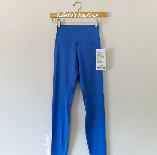 lululemon Align High-Rise Pant 28" in Blue Nile, Size 4 (Single-Lined)