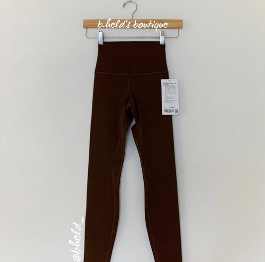 lululemon Align High-Rise Pant 28" in Java, Size 2 (Single-Lined)