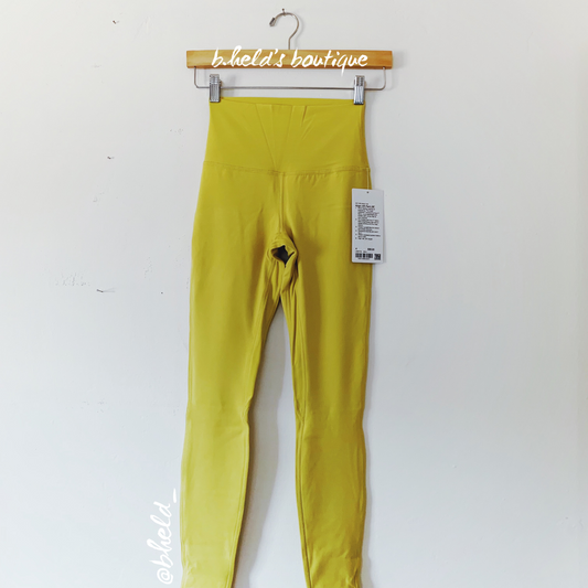 lululemon Align High-Rise Pant 28" in Soleil, Size 4 (Double-Lined)