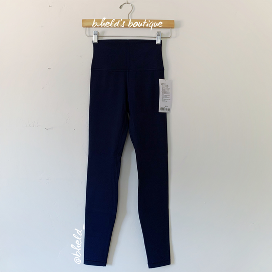lululemon Align High-Rise Pant 28" in True Navy, Size 4 (Single-Lined)