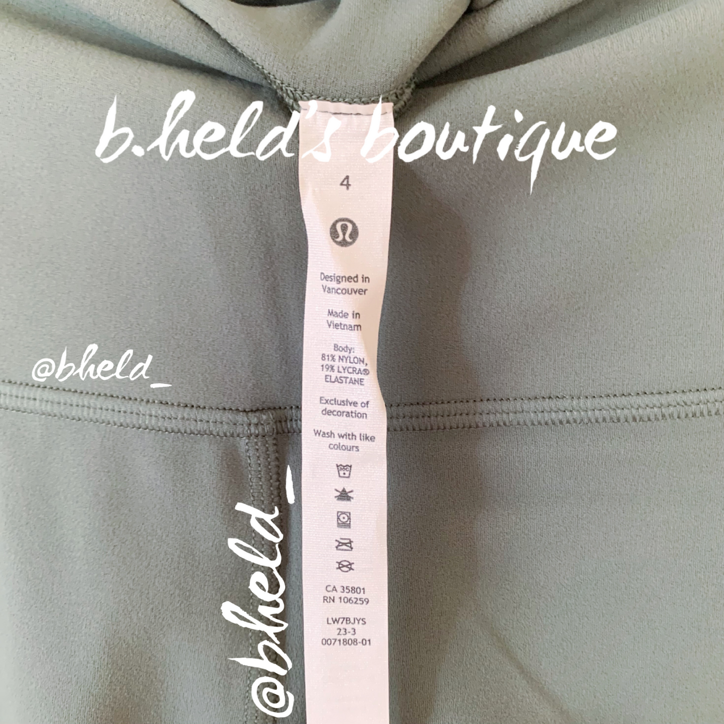 lululemon Align High-Rise Short 4" in Dark Forest, Size 4 (Single-Lined)
