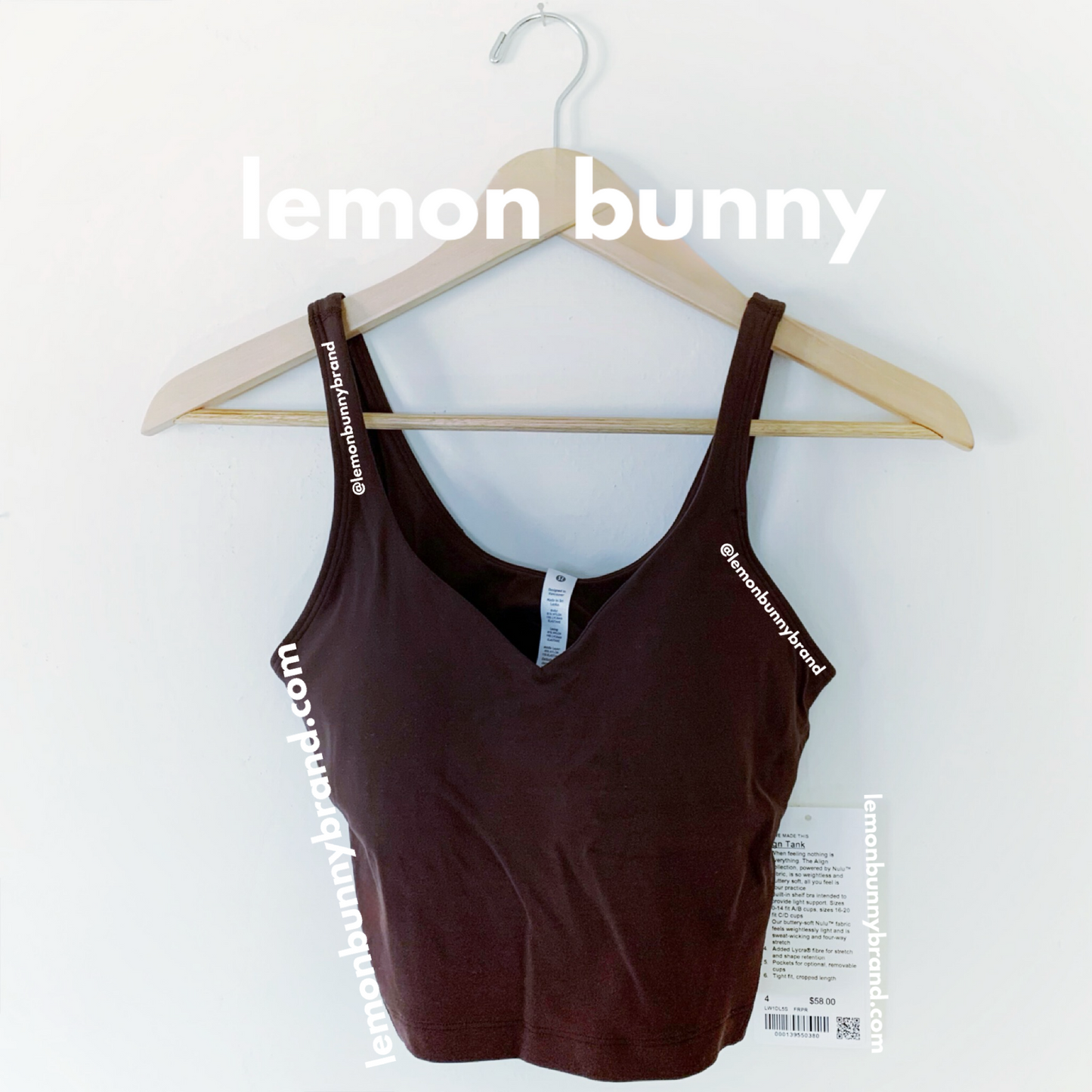 lululemon Align Tank Top in French Press, Size 4 (Version 2)