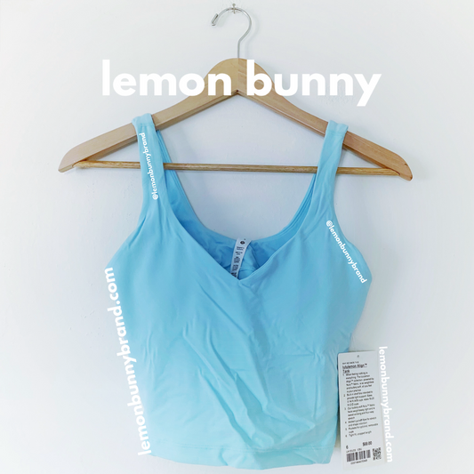 lululemon Align Tank Top in Icing Blue, Size 6
