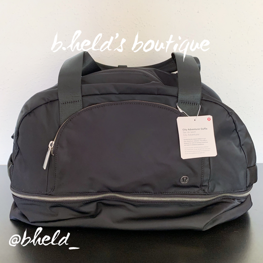 lululemon City Adventurer Large Duffle Bag (29 L) in Black, One Size