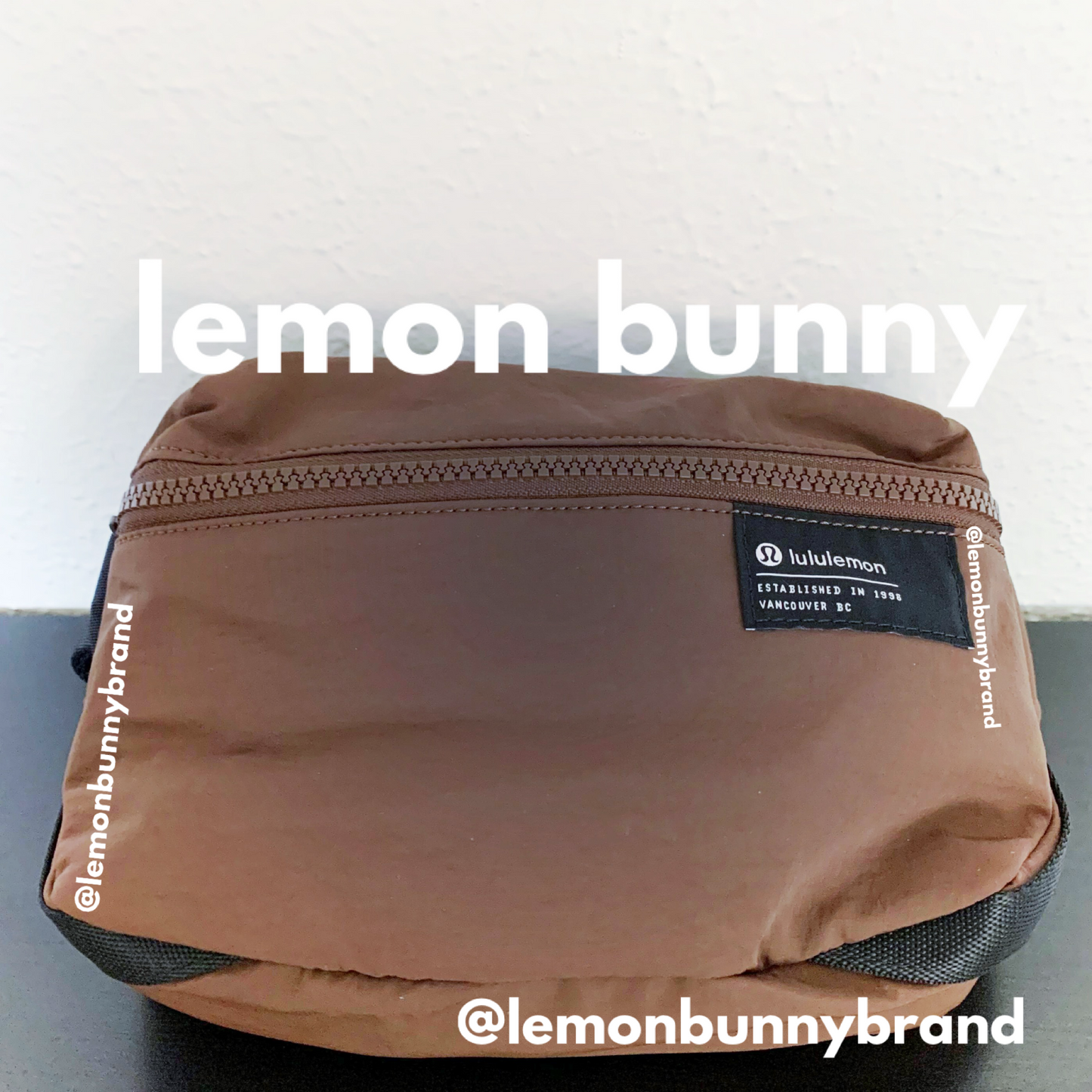 lululemon Clean Lines Belt Bag in Java, One Size