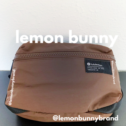 lululemon Clean Lines Belt Bag in Java, One Size