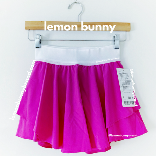 lululemon Court Rival High-Rise Skirt in Sonic Pink, Size 2
