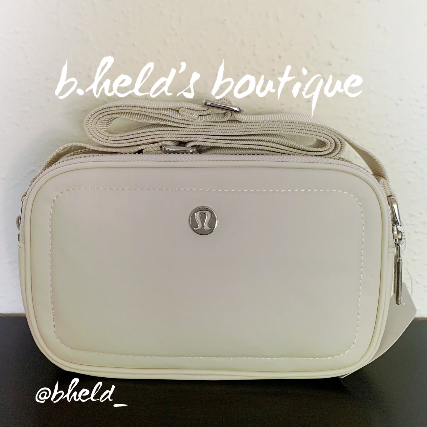 lululemon Crossbody Camera Bag in White Opal, One Size