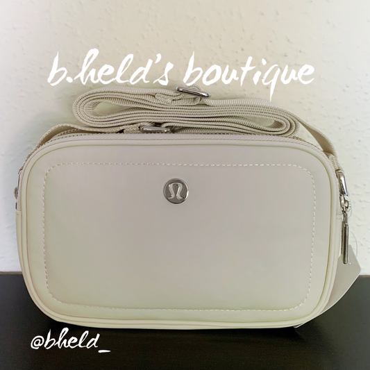 lululemon Crossbody Camera Bag in White Opal, One Size